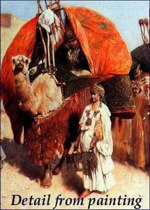 Arab or Arabic people and life. Orientalism oil paintings  323